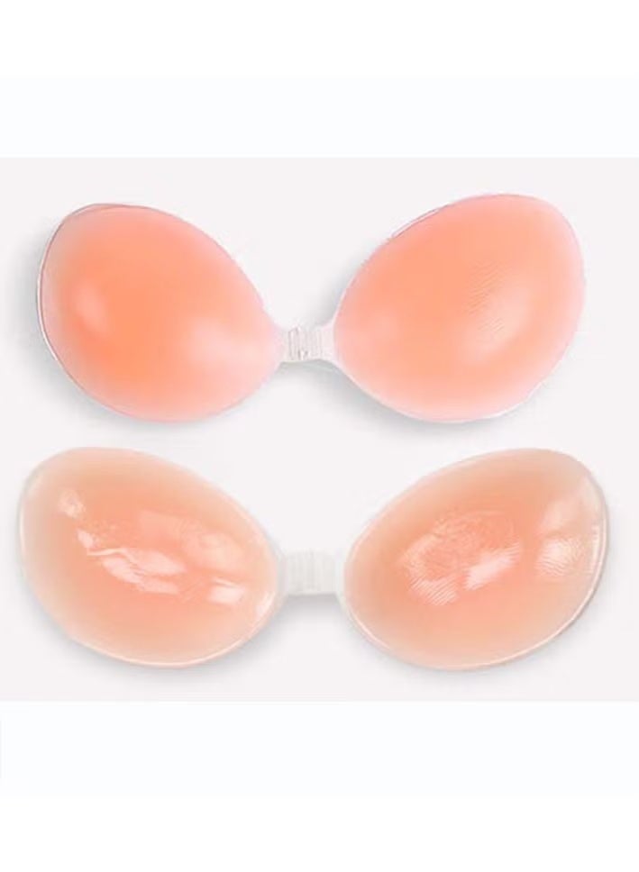 Push Up Self-Adhesive Silicone Bra with Front Closure – Strapless, Invisible, Waterproof - Image 4